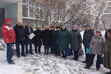 На встрече со старшими домов